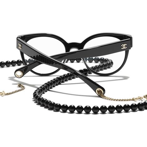 chanel eyeglasses pearl chain|chanel eyeglasses optical frame.